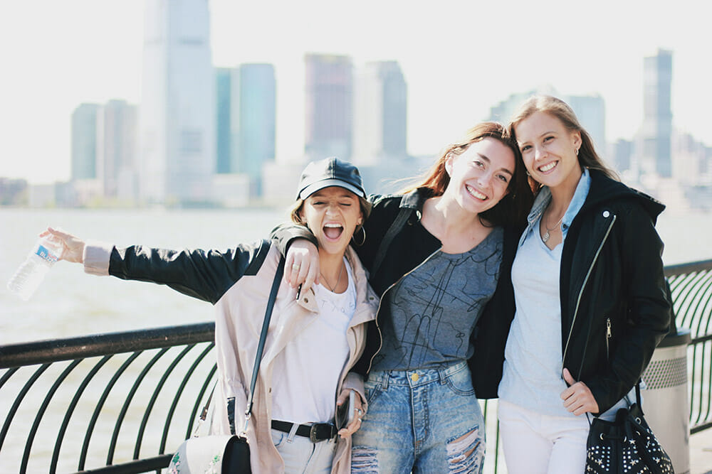 group of au pairs in new york